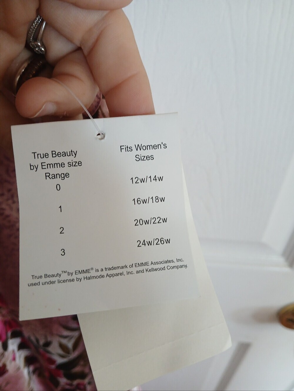 True Beauty By Emme Silky Floral Pink Slip Dress with Animal Trim Sexy Feminine - Picture 8 of 11